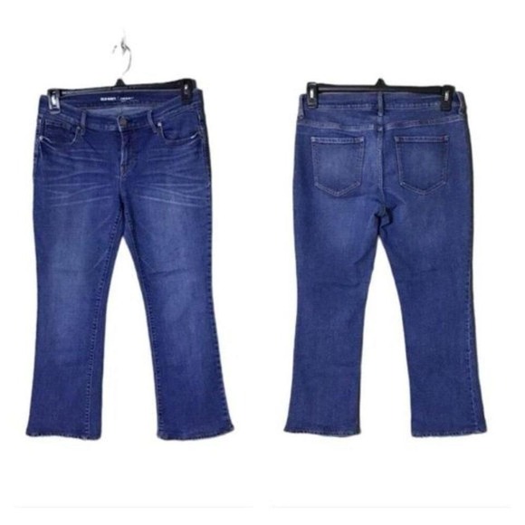 Old Navy Womens Original Mid Rise Jeans Straight Leg Size 8 Short - Picture 1 of 7